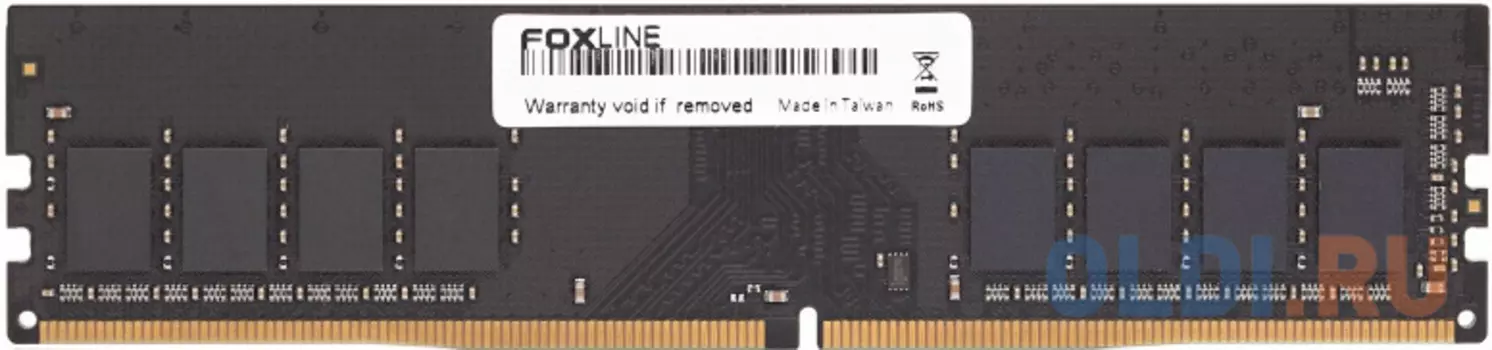 Оперативная память для компьютера Foxline FL3200D4U22-16GSI DIMM 16Gb DDR4 3200 MHz FL3200D4U22-16GSI
