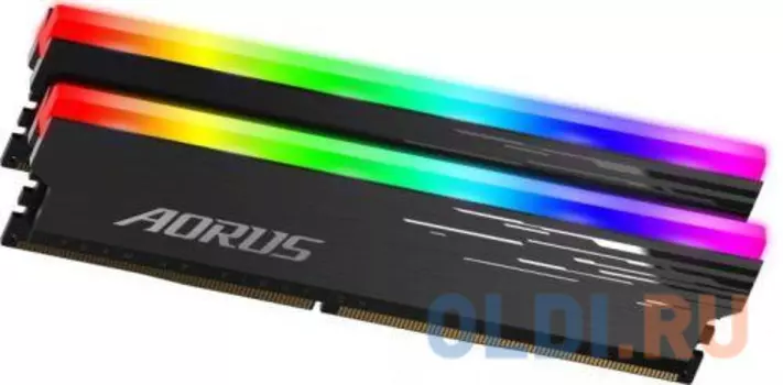 Оперативная память для компьютера GigaByte Aorus RGB Gray Gaming Memory DIMM 16Gb DDR4 3333MHz GP-ARS16G33