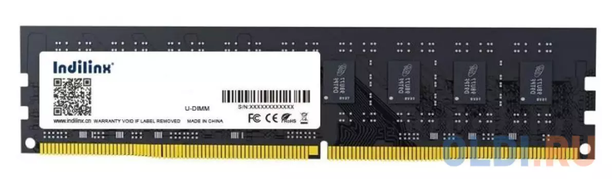 Оперативная память для компьютера Indillinx IND-ID5P48SP08X DIMM 8Gb DDR5 4800 MHz IND-ID5P48SP08X