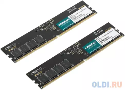 Оперативная память для компьютера KingMax KM-LD5-5200-64GD DIMM 64Gb DDR5 5200 MHz KM-LD5-5200-64GD