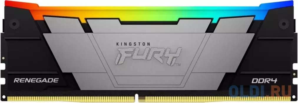 Оперативная память для компьютера Kingston Fury Renegade RGB DIMM 8Gb DDR4 3600 MHz KF436C16RB2A/8
