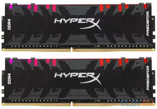 Оперативная память для компьютера Kingston HyperX Predator RGB DIMM 16Gb DDR4 4600MHz HX446C19PB3AK2/16