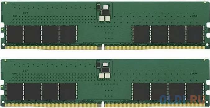Оперативная память для компьютера Kingston ValueRAM DIMM 64Gb DDR5 4800 MHz KVR48U40BD8K2-64