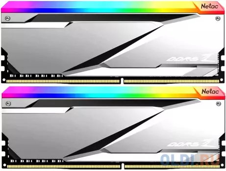 Оперативная память для компьютера Netac Z RGB DIMM 32Gb DDR5 6200 MHz NTZED5P62DP-32S