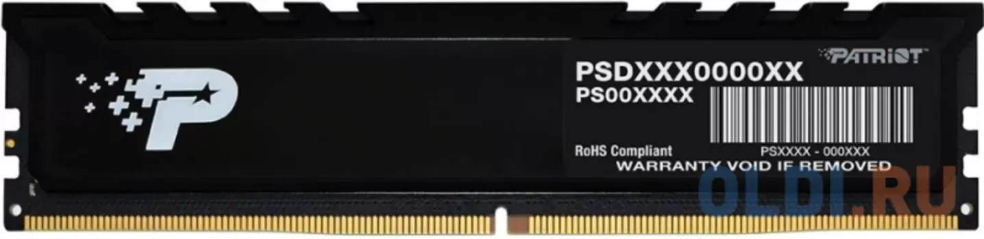 Оперативная память для компьютера Patriot Signature Premium DIMM 16Gb DDR5 5600 MHz PSP516G56002H1