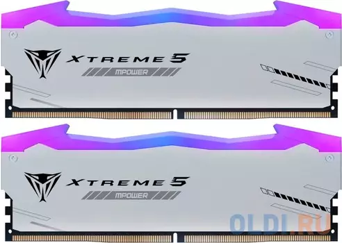 Оперативная память для компьютера Patriot Viper Xtreme 5 RGB Mpower DIMM 48Gb DDR5 8000 MHz PVXR548G80C38KM