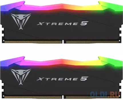 Оперативная память для компьютера Patriot Viper Xtreme 5 RGB DIMM 32Gb DDR5 7600 MHz PVXR532G76C36K