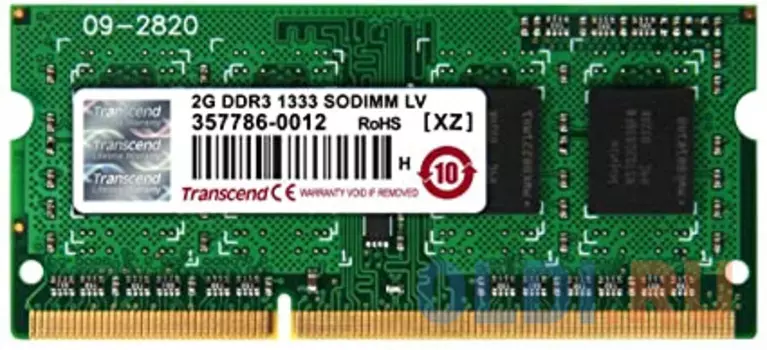 Оперативная память Transcend TS256MSK64W3N SO-DIMM 2Gb DDR3L 1333MHz