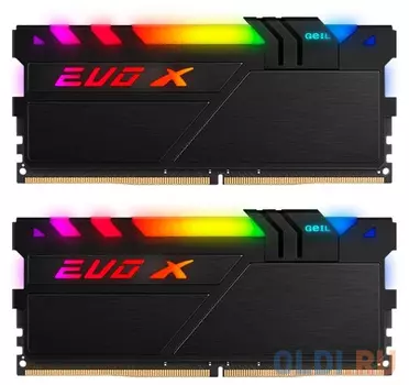 Оперативная память для ноутбука 32Gb (2x16Gb) PC4-25600 3200MHz DDR4 DIMM CL16 GeIL GEXSB432GB3200C16ADC