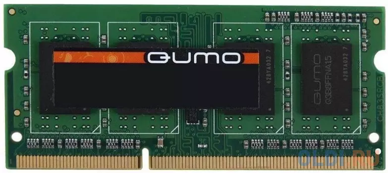 Оперативная память для ноутбука QUMO QUM3S-4G1600K11 SO-DIMM 4Gb DDR3 1600 MHz QUM3S-4G1600K11L