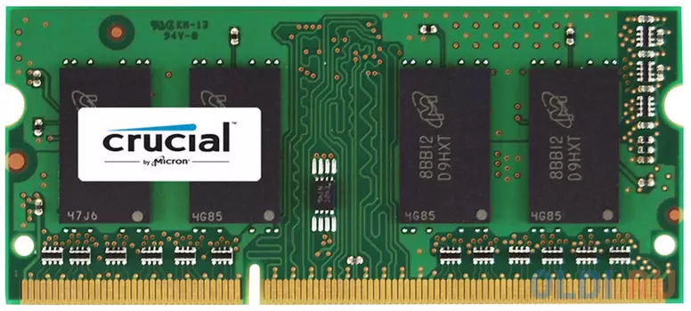 Оперативная память для ноутбука 8Gb (1x8Gb) PC4-14900 1866MHz DDR3 SO-DIMM CL13 Crucial CT102464BF186D