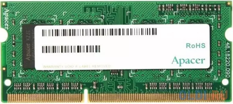 Оперативная память для ноутбука Apacer AS04GFA60CATBGC SO-DIMM 4Gb DDR3 1600MHz