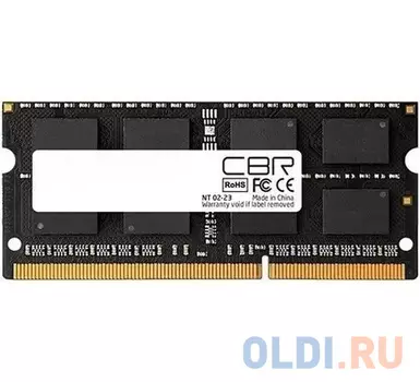Оперативная память для ноутбука CBR CD4-SS16G26M19-01 SO-DIMM 16Gb DDR4 2666 MHz CD4-SS16G26M19-01