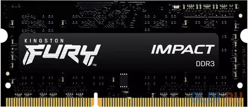 Оперативная память для ноутбука Kingston FURY Impact SO-DIMM 8Gb DDR3L 1866 MHz KF318LS11IB/8
