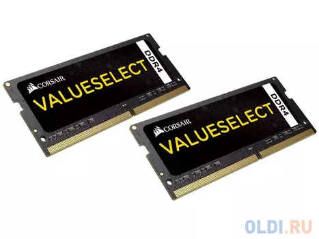 Оперативная память Corsair CL15 CMSO16GX4M2A2133C15 SO-DIMM 16Gb DDR4 2133MHz