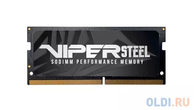 Оперативная память для ноутбука Patriot Viper Steel SO-DIMM 8Gb DDR4 2666 MHz PVS48G266C8S