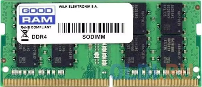 Оперативная память Goodram GR2666S464L19/16G SO-DIMM 16GB DDR4 2666MHz