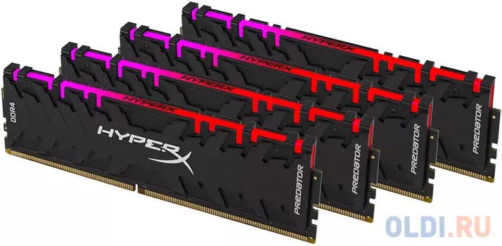 Оперативная память Kingston HX432C16PB3AK4/64 DIMM 64Gb DDR4 3200MHz