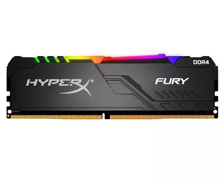 Оперативная память Kingston HyperX Fury RGB HX430C15FB3A/8 DIMM 8GB DDR4 3000MHz DIMM 288-pin/PC-24000/CL15