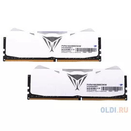 Память DDR4 16Gb 2x8GB (pc-24000) 3000MHz Patriot Viper4 White CL15 LED RGB PVR416G300C5KW