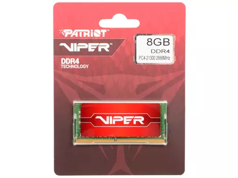 Оперативная память Patriot PV48G266C8S SO-DIMM 8Gb DDR4 2666MHz