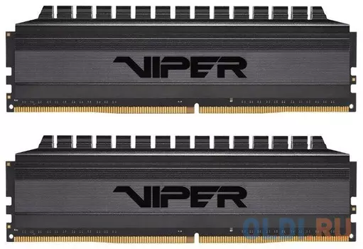 Оперативная память для компьютера Patriot Viper 4 Blackout DIMM 16Gb DDR4 3200 MHz PVB416G320C6K