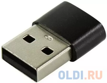 ORIENT UC-202, Переходник USB 2.0 Type-Cf (24pin) -> Am, черный (31098)