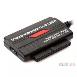 ORIENT UHD-501, адаптер USB 3.0 to SATA II (3Gb/s) &amp; IDE HDD 2.5"/3.5"/DVD, внешний БП 5/12В