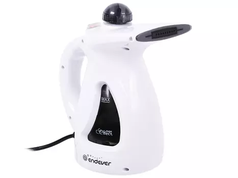 Отпариватель ручной Endever ODYSSEY Q-415 750Вт, емкость 0.5л, подача пара 20 г/мин, темп. пара 98°C, белый