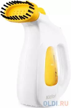 Отпариватель ручной KitFort КТ-9196, белый / желтый