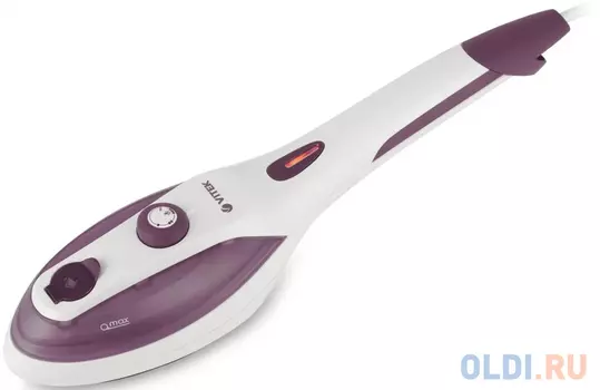 Отпариватель ручной Vitek 1287-VT-02, белый / фиолетовый