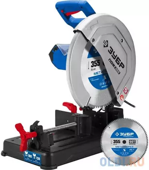 Отрезная пила Зубр ПОМ-355-Н 2000 Вт 355мм