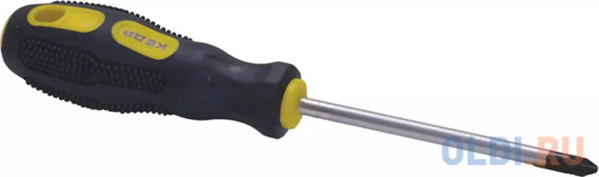 ОТВЕРТКА КРЕСТОВАЯ 6 Х125 ММ РН №2 (1/12/120) "КЕДР" 032-1815