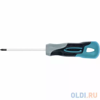 Отвертка GROSS 12131 PH0 x 75 мм S2, трехкомпонентная рукоятка