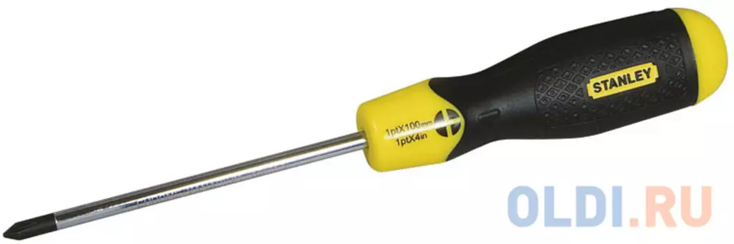 Отвертка STANLEY CUSHION GRIP 0-64-941 PH2 150мм