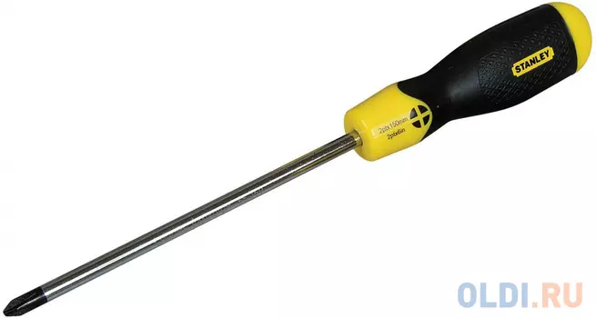 Отвертка STANLEY CUSHION GRIP 0-64-974 PZ2 100мм