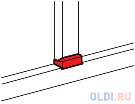 Отвод Т- 50х105 Legrand для выс. 80 10739