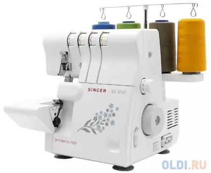 Оверлок Singer ML674D белый