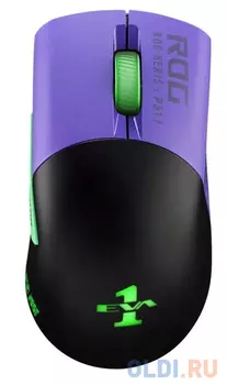 P517 ROG KERIS WIRELESS EVA EDITION /MS, 3335, 6 BUTTONS, 16000DPI