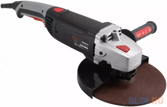 P.I.T Шлифмашина угловая PWS230-D2 СТАНДАРТ (230мм, 2,3кВт, плавный пуск, поворотная ручка) [PWS230-D2]