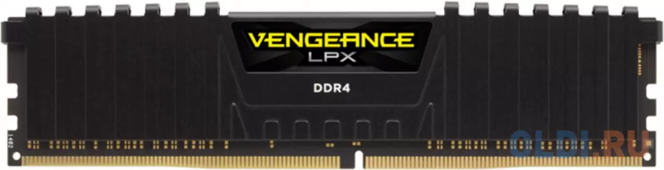 Память DDR4 16Gb 3200MHz Corsair CMK16GX4M1E3200C16 Vengeance LPX RTL PC4-25600 CL16 DIMM 288-pin 1.35В Intel с радиатором