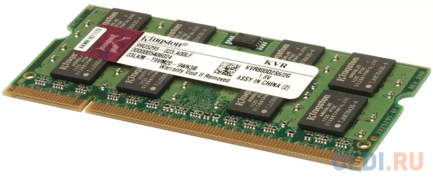 Оперативная память для ноутбука Kingston KVR800D2S6/2G SO-DIMM 2Gb DDR2 800MHz