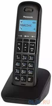 Panasonic KX-TG610RUB (черный) {Беспроводной DECT,40 мелодий,телефонный справочник 120 зап.