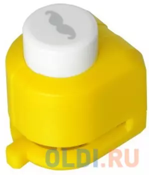 Панч креативный УСЫ, одинарный, d=10мм, блистер с европодвесом