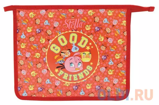 Папка для тетрадей на молнии ACTION! STELLA BY ANGRY BIRDS, ф.А5, ламинация,2 диз. SA-FZA5