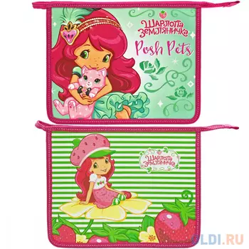 Папка для тетрадей на молнии ACTION! STRAWBERRY SHORTCAKE SW-FZA5