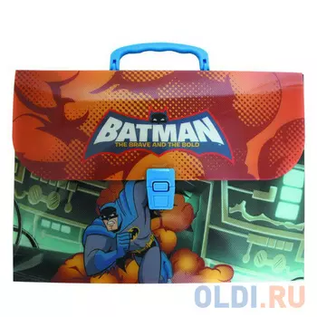 Папка-портфель ACTION! /Бэтмен: отважный и смелый/, 0,7мм, А4, ассорти (в разборе) BA-AEF315