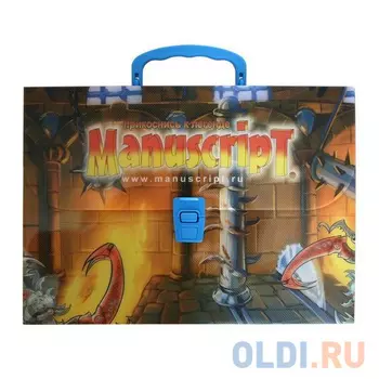 Папка-портфель Action! Manuscript 0.7мм, А4, ассорти (в разборе) MEF315