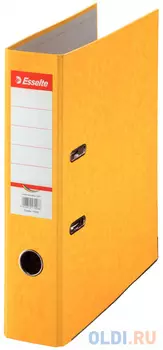 Папка-регистратор Esselte Rainbow А4 75мм картон желтый 17928P