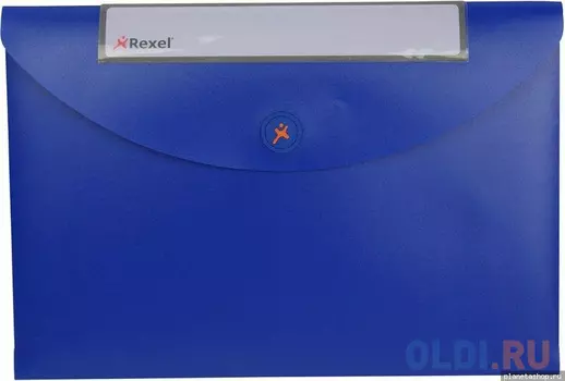 Папка Rexel Optima A4 40мм для документов пластик синий 3шт 2102480